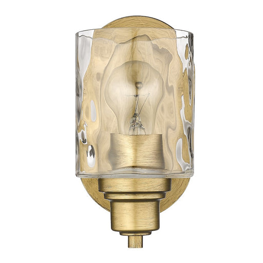 Acclaim Lighting Lumley 1 Light Wall Sconce, Gold/Handblown Clear - IN40055AG