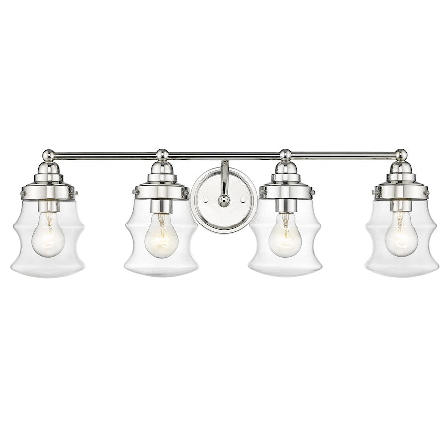 4 Light 31" Bathroom Vanity Light