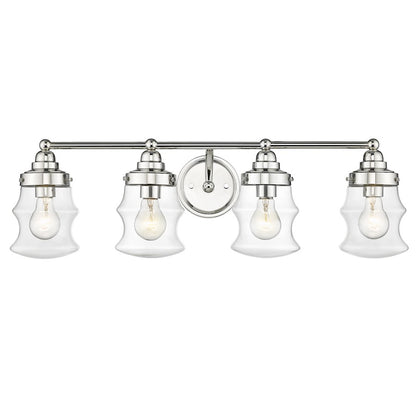 4 Light 31" Bathroom Vanity Light