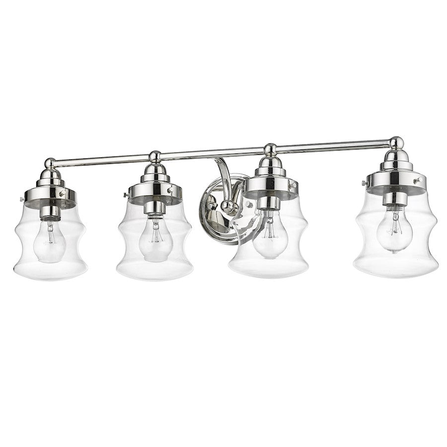 4 Light 31" Bathroom Vanity Light