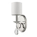 Acclaim Lighting Lily 1 Light Sconce, Polished Nickel - IN41050PN