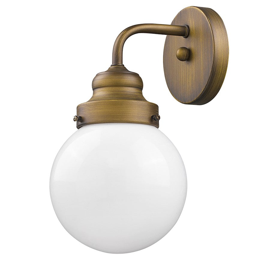 Acclaim Lighting Portsmith 1 Light Sconce, Raw Brass - IN41224RB