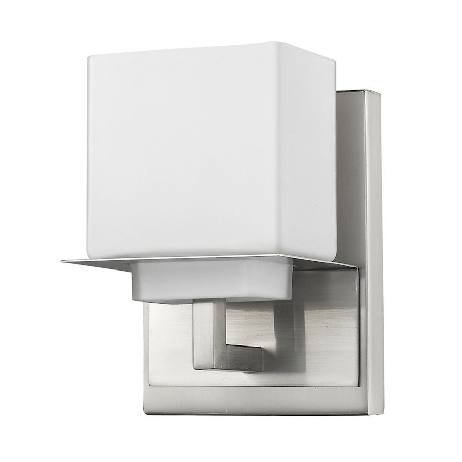 Acclaim Lighting Rampart 1 Light Sconce, Satin Nickel - IN41330SN