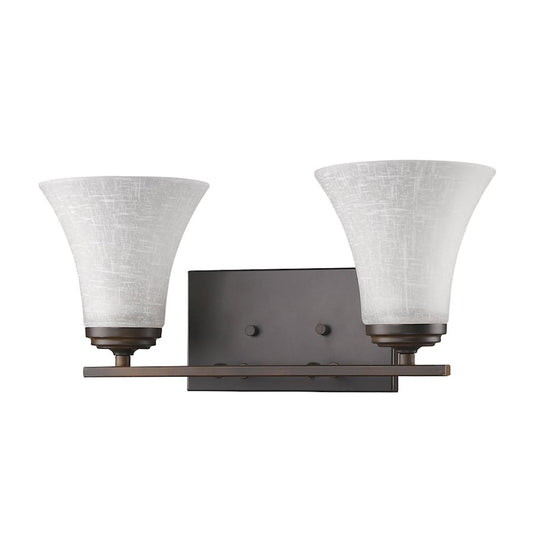 Acclaim Lighting Union 2 Light Vanity Light, Oil Rubbed Bronze - IN41381ORB