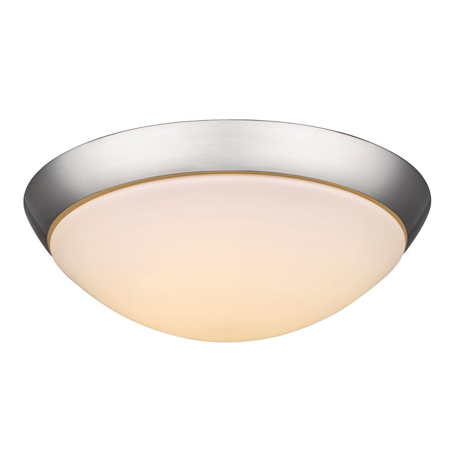 Acclaim Lighting 18-Watt LED Flush Mount, Satin Nickel - IN51394SN