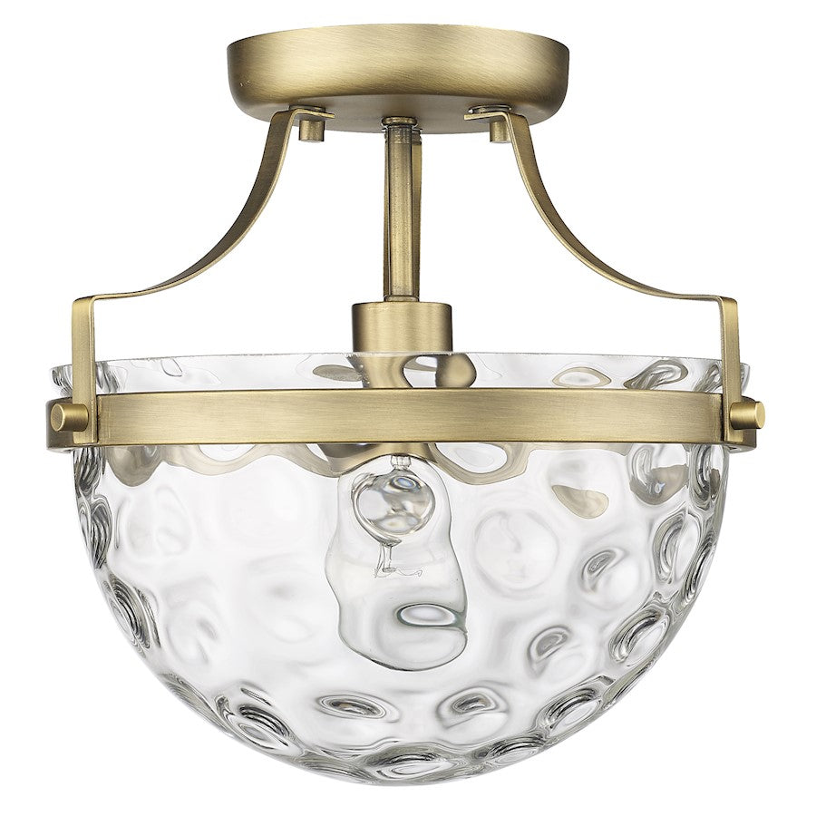 Acclaim Lighting Quinn 1 Light Semi-Flush Mount