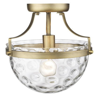 Acclaim Lighting Quinn 1 Light Semi-Flush Mount