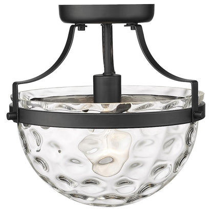 Acclaim Lighting Quinn 1 Light Semi-Flush Mount