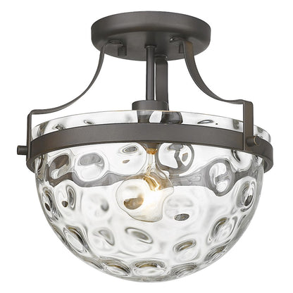 Acclaim Lighting Quinn 1 Light Semi-Flush Mount