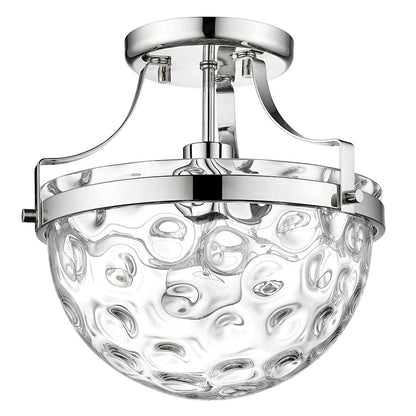 Acclaim Lighting Quinn 1 Light Semi-Flush Mount