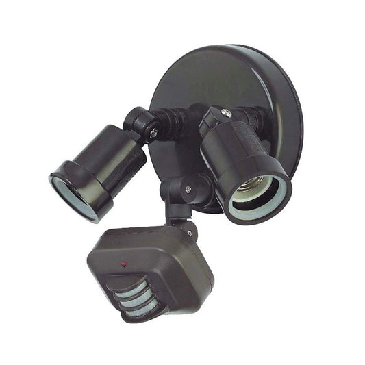 Acclaim Lighting Motion Activated 2 Light 9.5" Flood Light, Bronze - MFL2ABZ