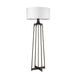 Trend Lighting Lancet Floor Lamp, Bronze/White Fabric Drum - TF70020ORB