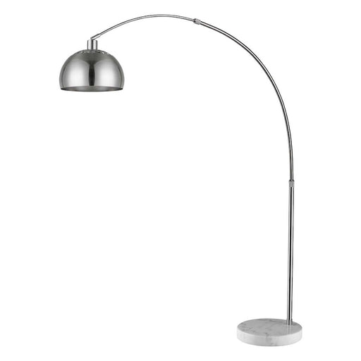 Trend Lighting Mid 1 Light 84" Arc Floor Lamp, Nickel/Nickel - TFA9005