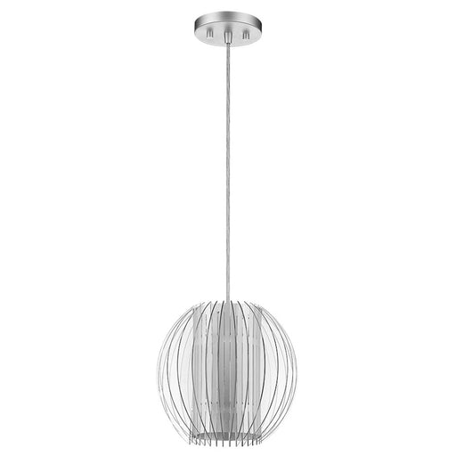 Trend Lighting Phoenix Pendant, Silver/Clear Acrylic And Steel - TP6300-1