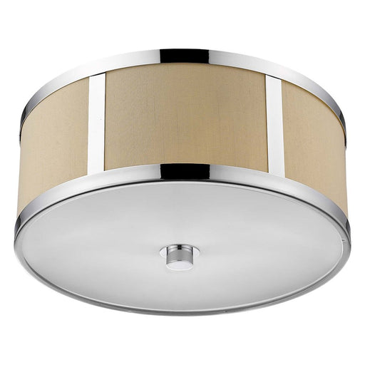 Trend Lighting Butler 2 Light Pendant, Chrome/Cream/Opal Acrylic - TP7599