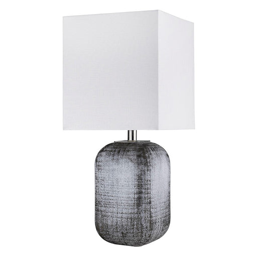 Trend Lighting Trend Home Table Lamp, Nickel/Seasalt Rectangular - TT80158