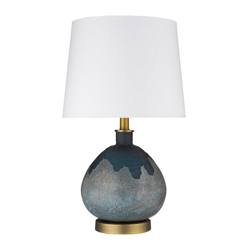 Trend Lighting Trend Home 22.25" Table Lamp, Brass/Cream Tapered Drum - TT80161
