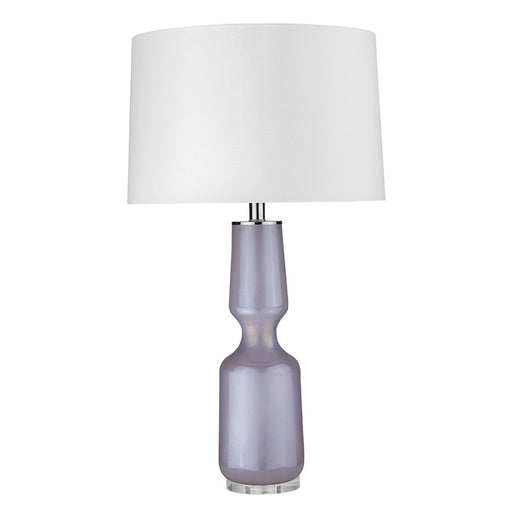 Trend Lighting Trend Home Table Lamp, Nickel/Cream Tapered Drum - TT80166