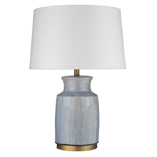 Trend Lighting Trend Home 27.25" Table Lamp, Brass/Seasalt Tapered - TT80173