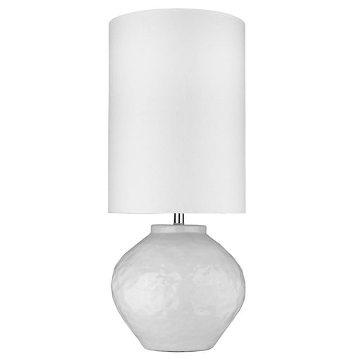 Trend Lighting Trend Home 39.5" Table Lamp, Nickel/Seasalt Drum - TT80175