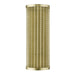 Trend Lighting Basetti Sconce, Gold/Gold Metal Cylindrical Shape - TW40014GD