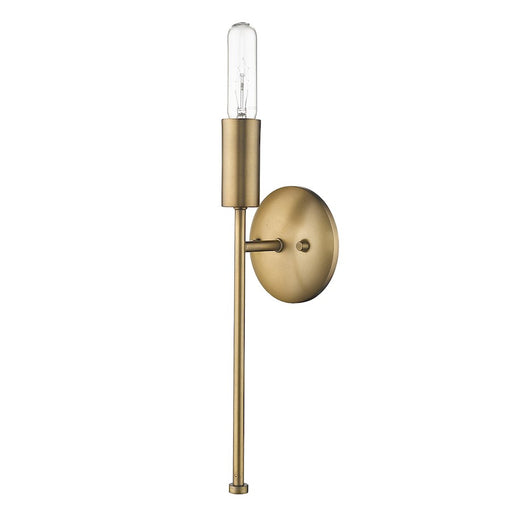 Trend Lighting Perret 1 Light Sconce, Aged Brass - TW40019AB