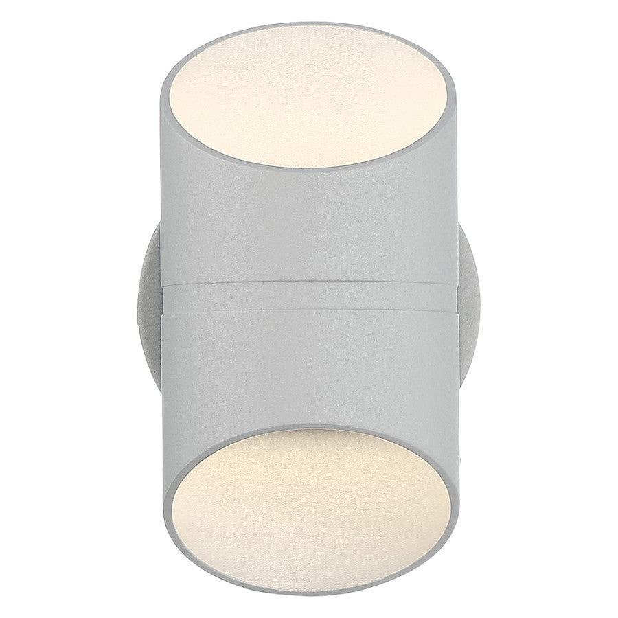 2 Light Outdoor LED Wall Sconce