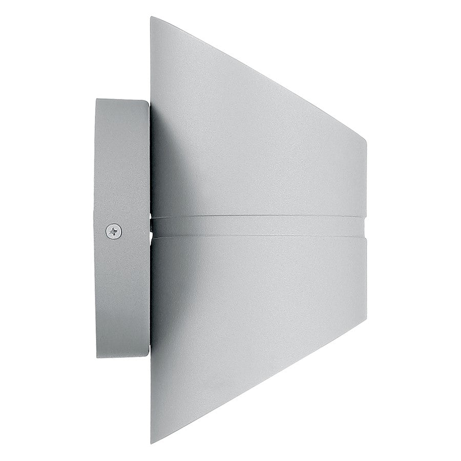 2 Light Outdoor LED Wall Sconce