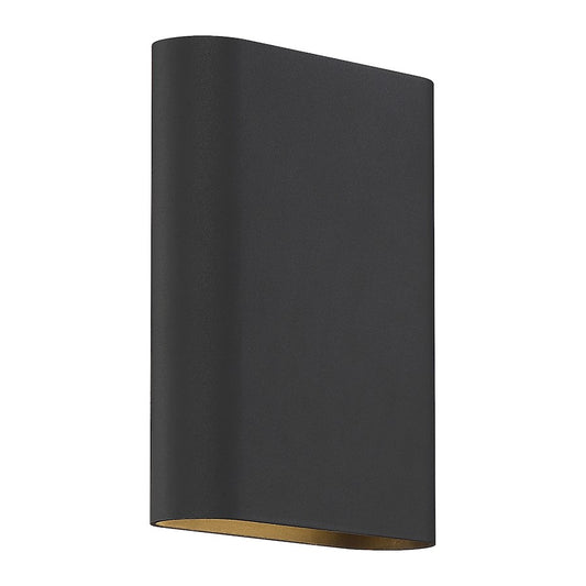 Access Lighting Lux 2 Light Wall Sconce, Black/Frosted - 20408LEDD-BL-120V