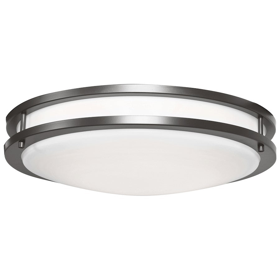 Access Lighting Solero II 1 Light 12" LED Flush, Bronze - 20500LEDD-BRZ-ACR