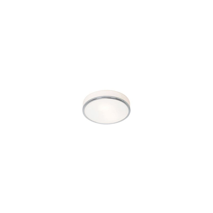 Access Lighting Aero LED Flush Steel/Opal, Replaceable LED - 20670LEDDLP-BS-OPL