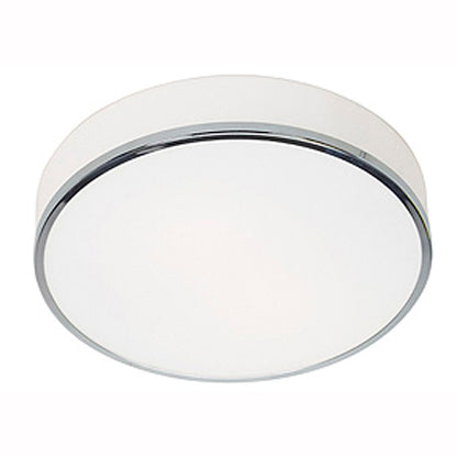 Access Lighting Aero 1 Light Flush Mount, Chrome