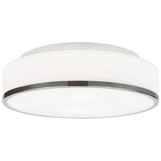 Access Lighting Aero 2 Light Flush Mount, Chrome