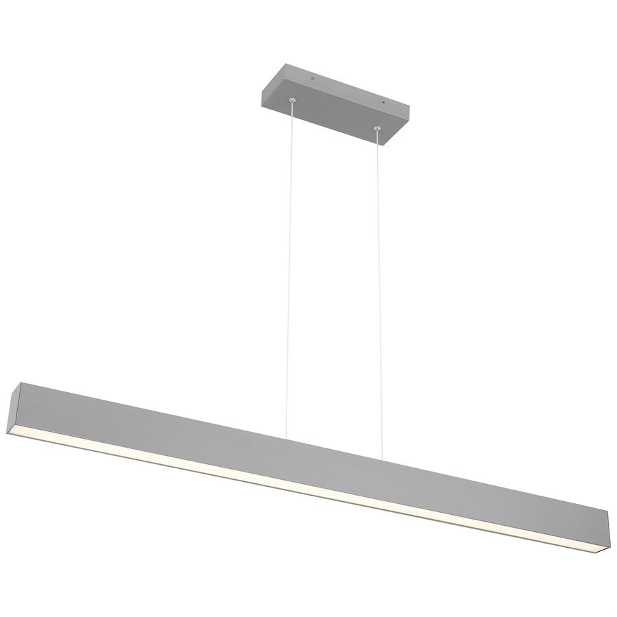 1 Light LED Linear Pendant