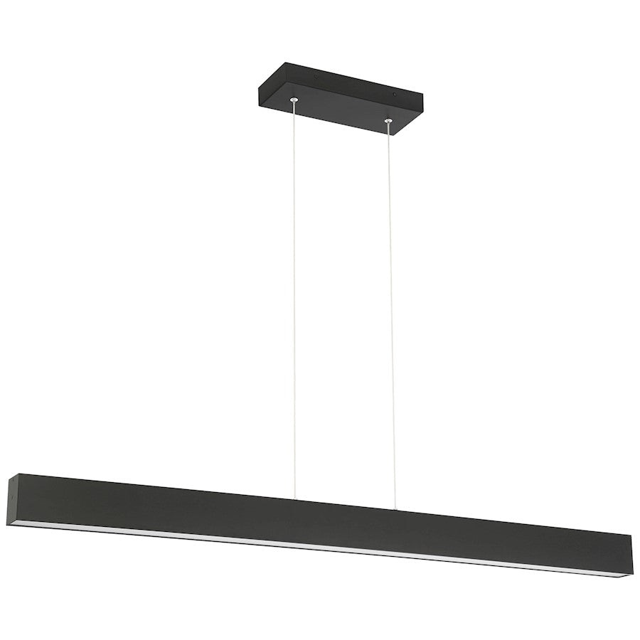 1 Light LED Linear Pendant