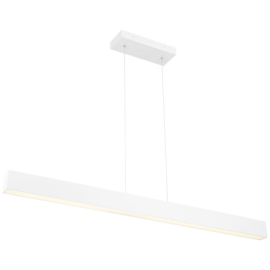 1 Light LED Linear Pendant