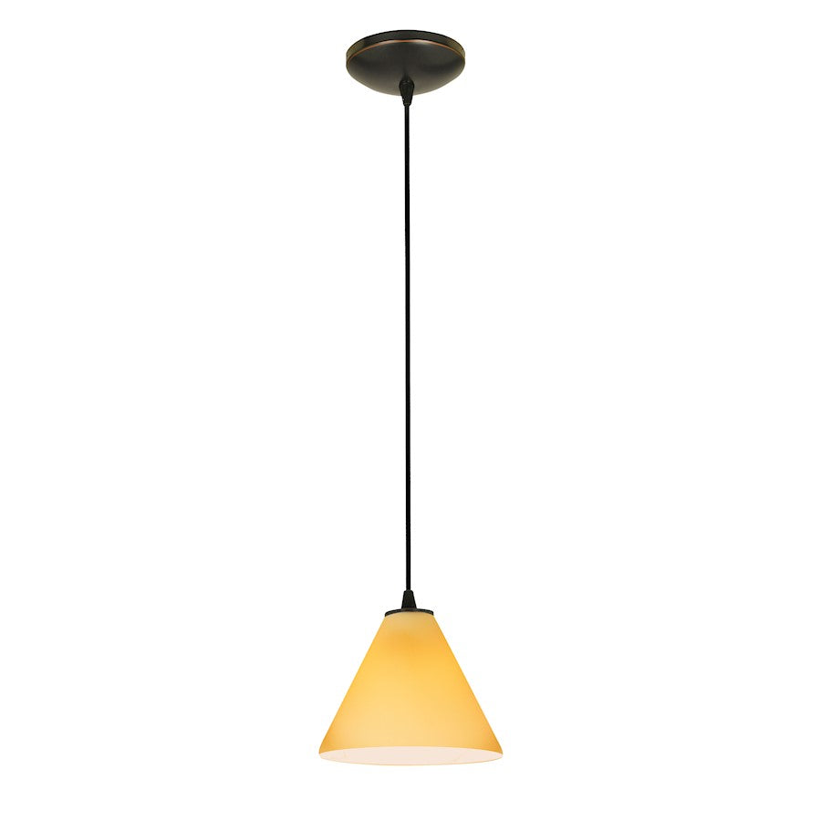 1 Light Corded Pendant