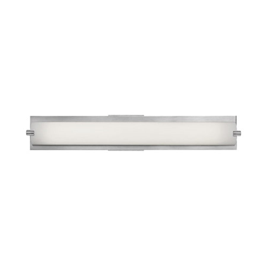 Access Lighting Geneva Wall Sconce, Brushed Steel/Opal - 31010LEDD-BS-OPL