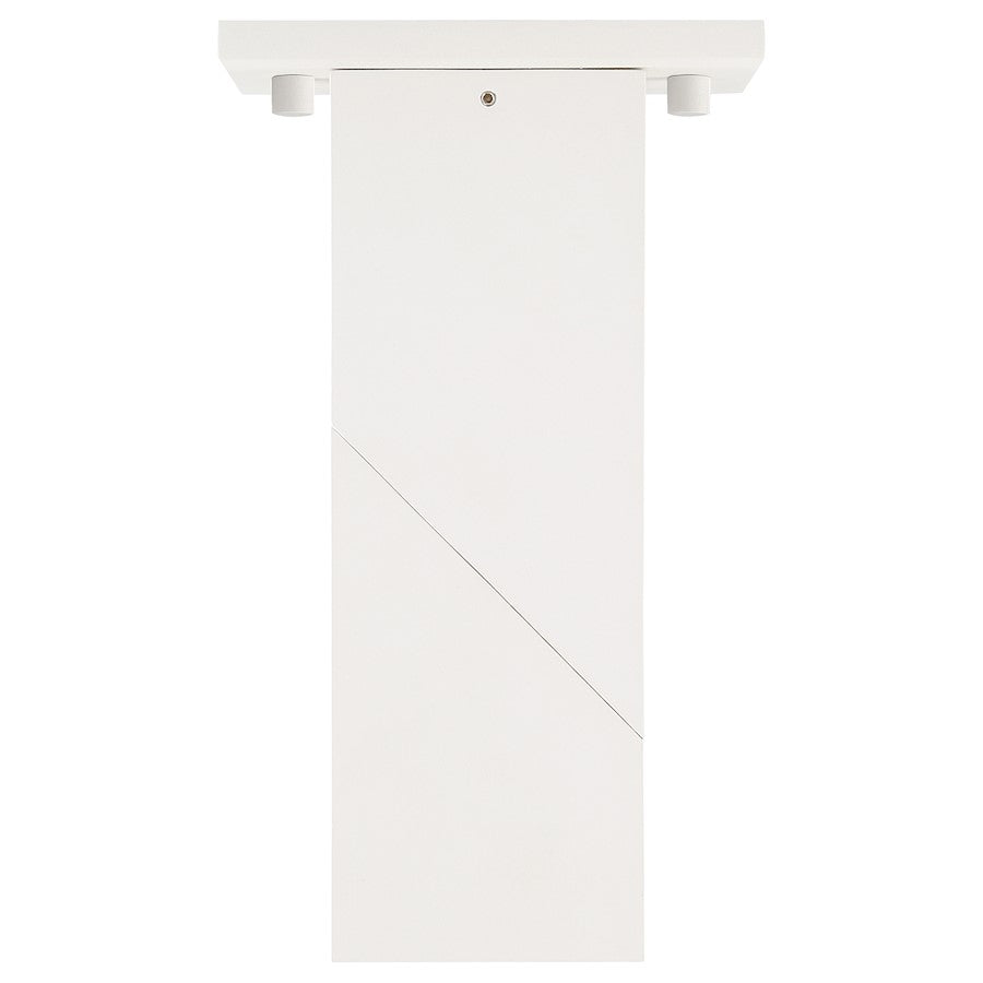 Access Lighting Transformer 1Lt Flush Mount, White/Clear