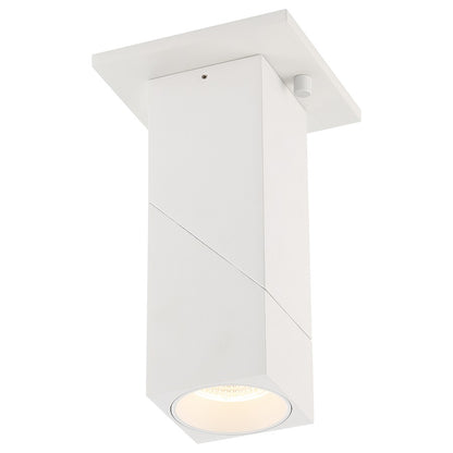 Access Lighting Transformer 1Lt Flush Mount, White/Clear