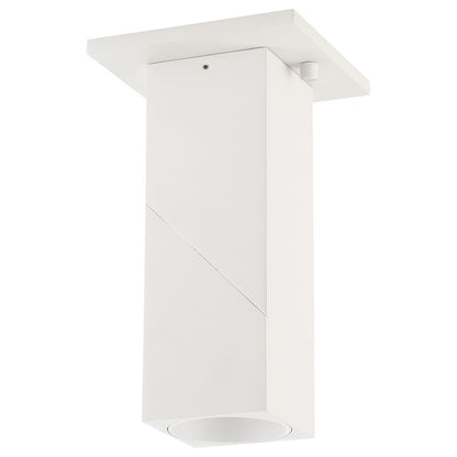 Access Lighting Transformer 1Lt Flush Mount, White/Clear