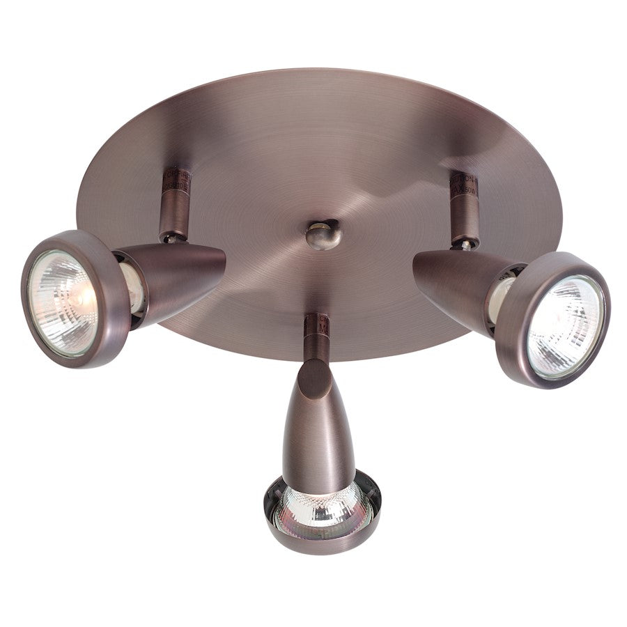 Access Lighting Mirage 3 Light Flush Mount