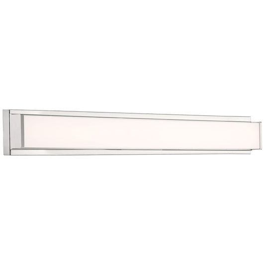 Access Lighting Citi II 1 Light Wall Sconce, Steel/Clear - 62601LEDD-BS-ACR