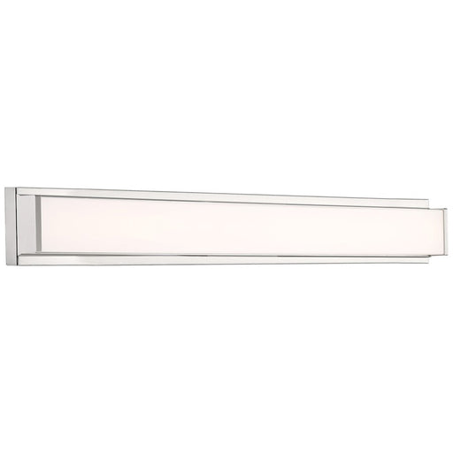 Access Lighting Citi II 1 Light Wall Sconce, Steel/Clear - 62601LEDD-BS-ACR