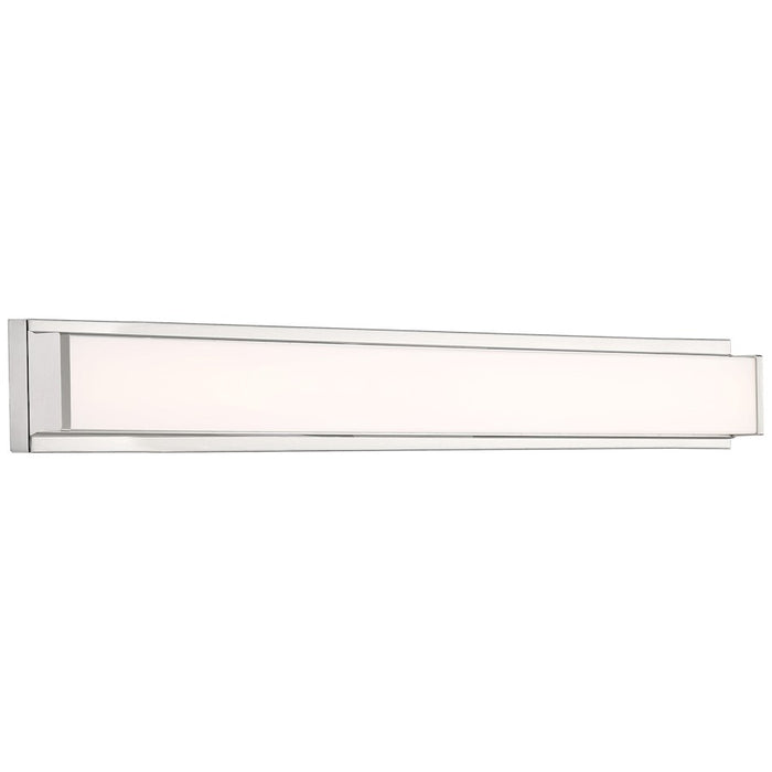 Access Lighting Citi II 1 Light Wall Sconce, Steel/Clear - 62601LEDD-BS-ACR