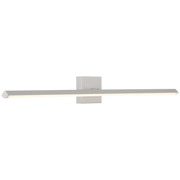 Access Lighting Float 1Lt 36" LED Wall Sconce, Silver/White - 62607LEDD-SILV-ACR