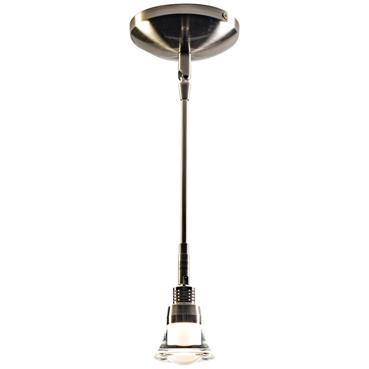 Access Lighting Optix LED Pendant, Matte Chrome/Clear - 63051LED-MC-ACR