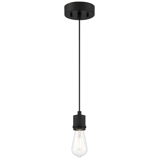 Access Lighting Port Nine Bare 1 Light LED Pendant, Black - 63139LEDDLP-MBL