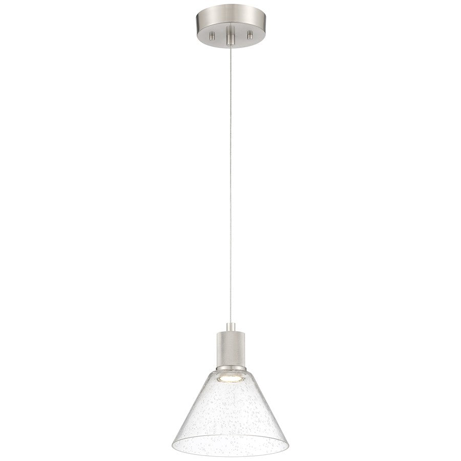 Access Lighting Port Nine Martini LED Pendant, ST/Seed - 63140LEDD-BS-SDG