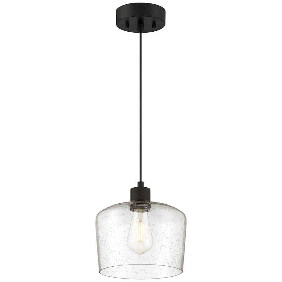 Access Lighting Port Nine Chardonnay RLED Pendant, BK/Seed - 63141LEDDLP-MBL-SDG